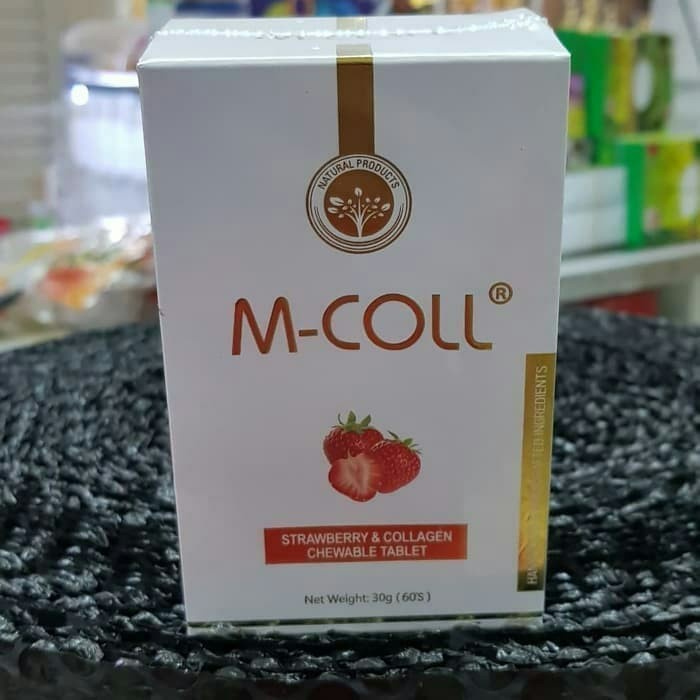 {candrastore} M Coll Collagen 100 asli Japan.. mcoll isi 60 Murah
