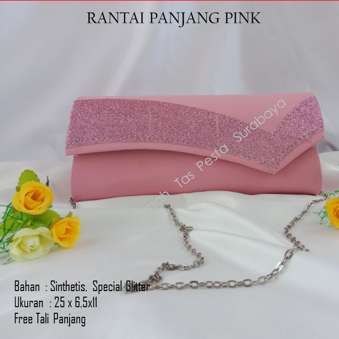 TAS PESTA CANTIK RANTAI PANJANG MODEL CLUCTH DAN SLEMPANG MURAH TERKESAN MEWAH DAN ELEGAN BEST SELLER READY