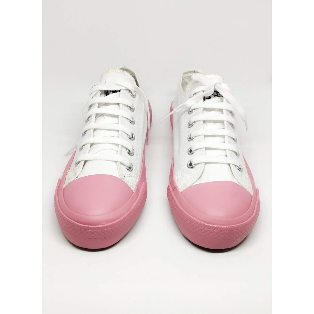 white converse pink sole