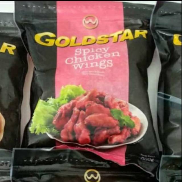 

Spicy Chicken Wings Goldstar 500 gr [bisa COD]