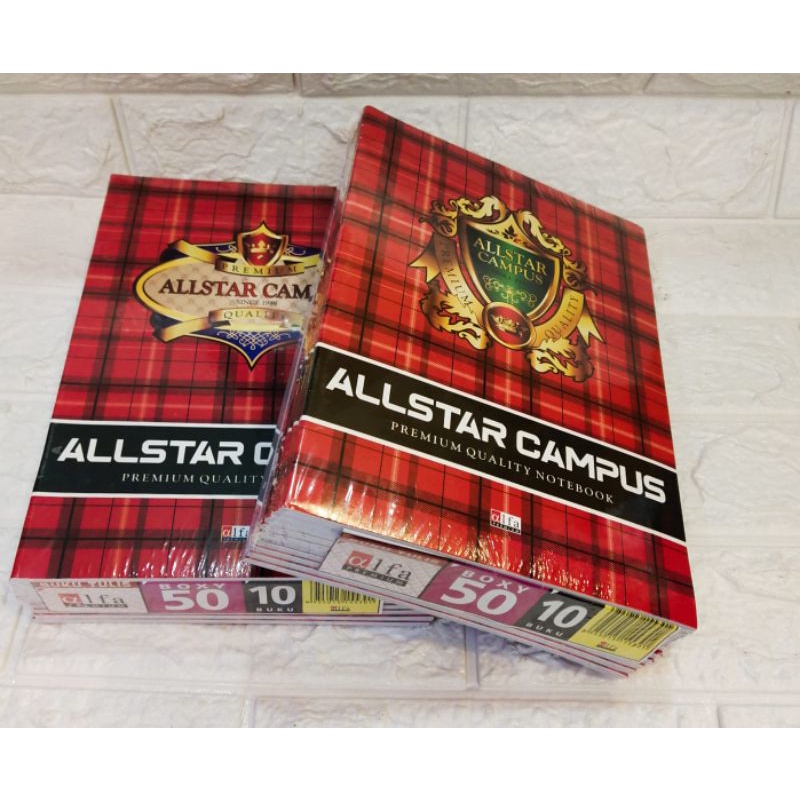 

10 pcs Buku Tulis BMC 50 Campus/Buku Tulis BMC Campus isi 50 lembar
