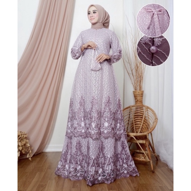 KEBAYA GAMIS TINGKAT KARTIKA/KEBAYA/KEBAYA MODEREN/ KEBAYA PESTA/KEBAYA GAMIS/KEBAYA TERBARU