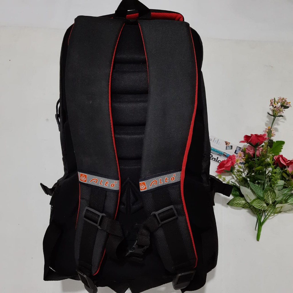 gos TAS RANSEL ALTO + BOLPOIN Super Tas Sekolah Tas Kuliah Tas Ransel Laptop Tas Remaja Backpack