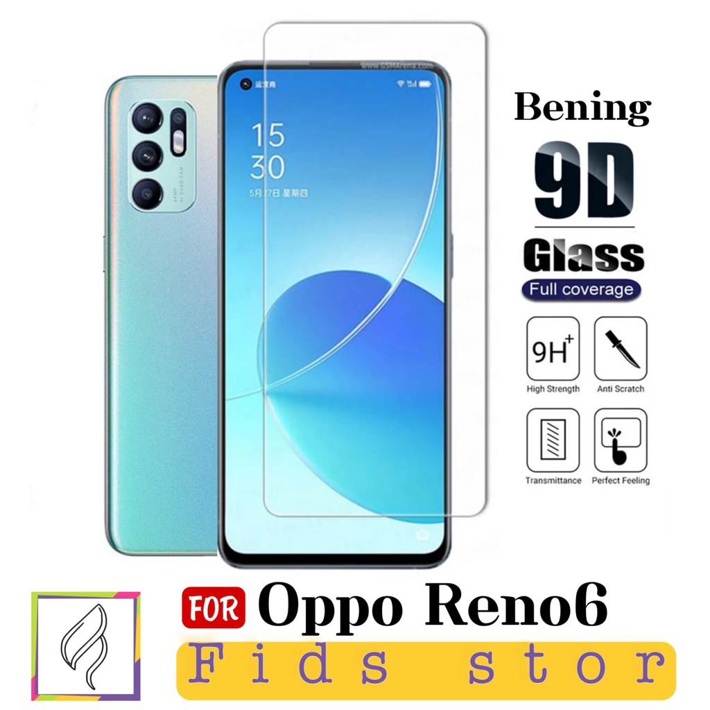 PROMO 3in1 Tempered Glass OPPO Reno6 4G Free Anti Gores CAMERA &amp; GARSKIN Reno 6