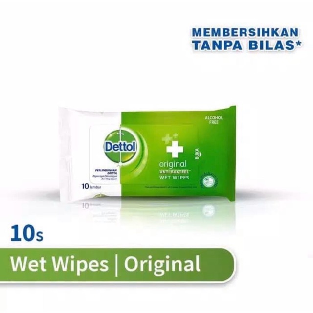 Tisu Basah Dettol Original