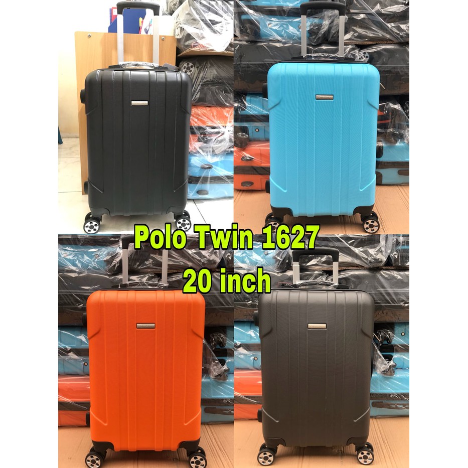 Tas koper hardcase 20inci polo twin murah