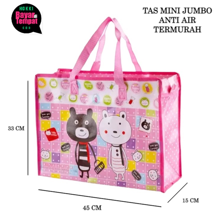 

Tas Karung Tas Mini Junbo UKURAN 45 X 33 CM Tas Souvenir Tas serbaguna Tas bekal