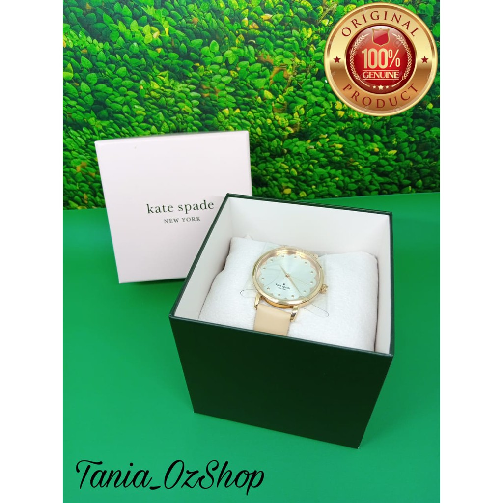 Jam Tangan Wanita Kate Spade Coklat Muda Original KSW1472