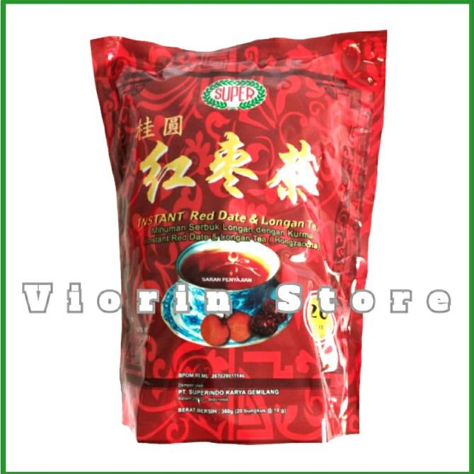 

(BISA COD) Super Instant Red Date & Longan Tea / Super Hang Zao Cha / Angco Teh TERJAMIN Kode 932