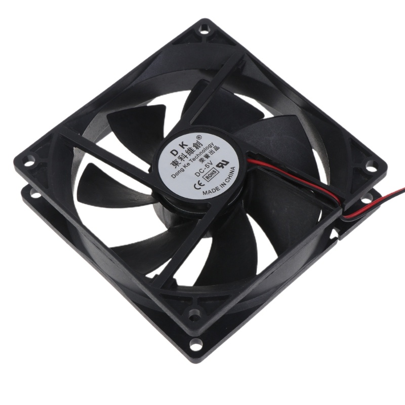 Bt Dual Bearing Fan9025 90mm Untuk DC Brushless Silent 5V 12V 24V CPU Server Co