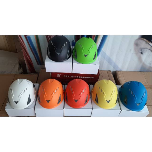 Helm Safety Climbing Merah Climb RANGER Original