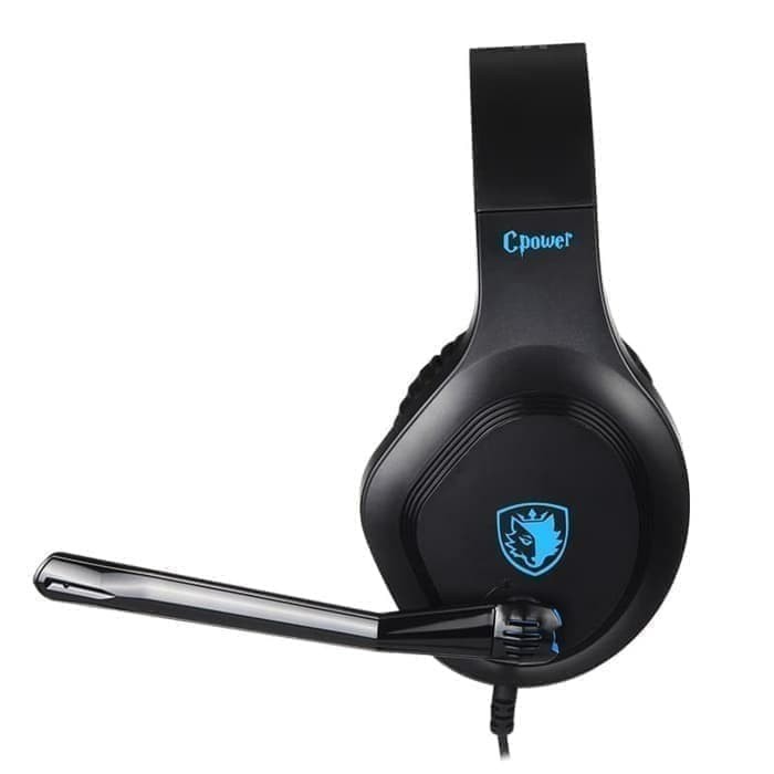 HEADSET GAMING SADES C POWER 3.55mm AUDIO+CONVERTER