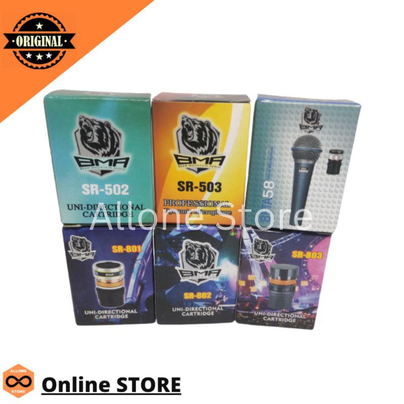 Spull Mic BMA Beta58 SR801 SR802 SR803 SR502 SR503