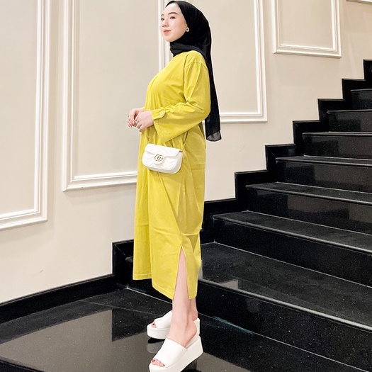 Long Tunik Terbaru Long Tunik DM3 tunik wanita modern Long tunik import Long tunik kekinian Long tun