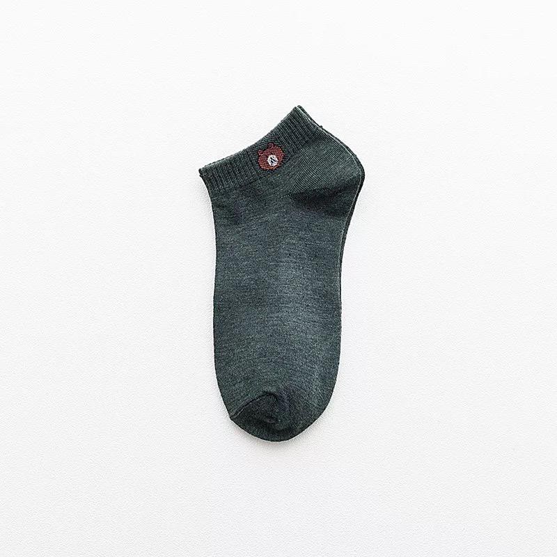 TOMSTORE.ID R109 Kaos Kaki Fashion Unisex Motif Beruang Coklat Wanita Pria Murah Import COD-BERUANG HIJAU