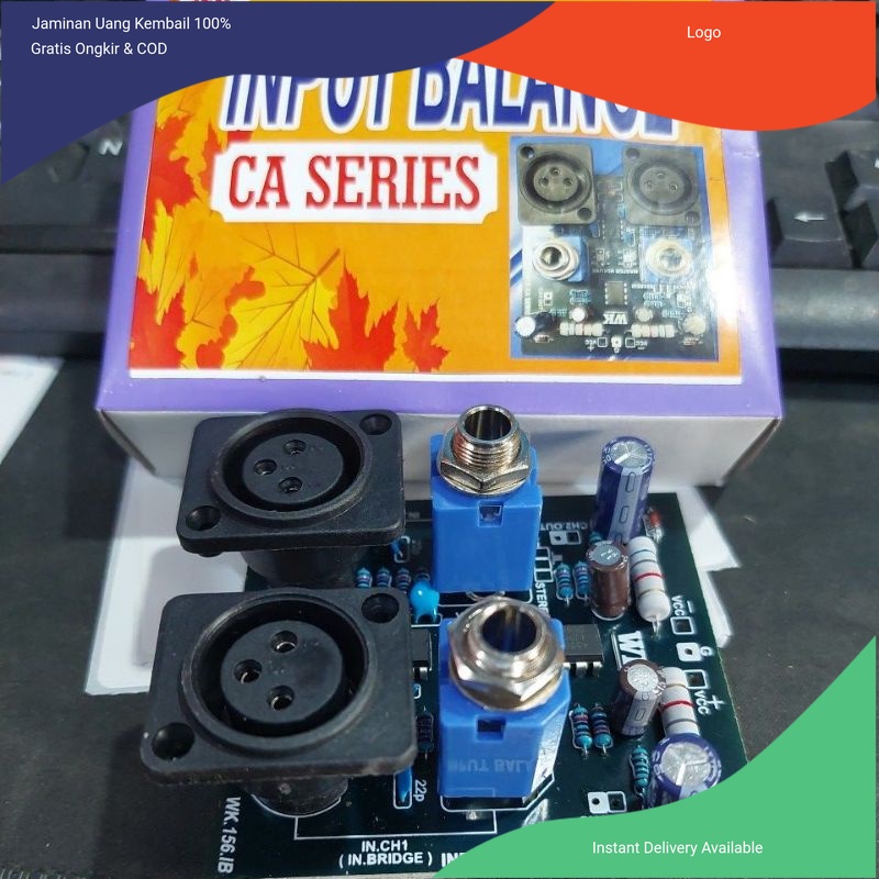 

Kit Input Balance Stereo Bok Ca