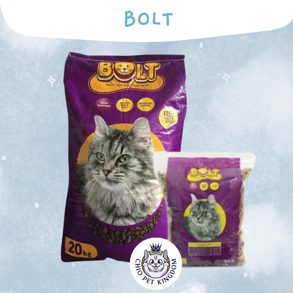 Bolt Makanan Kucing / Bolt Cat Food / Bolt Kitten / Bolt Makanan Kucing Murah