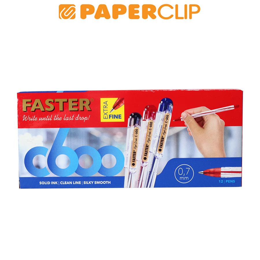 

PULPEN FASTER CX-606/C-600 ISI 12 HITAM