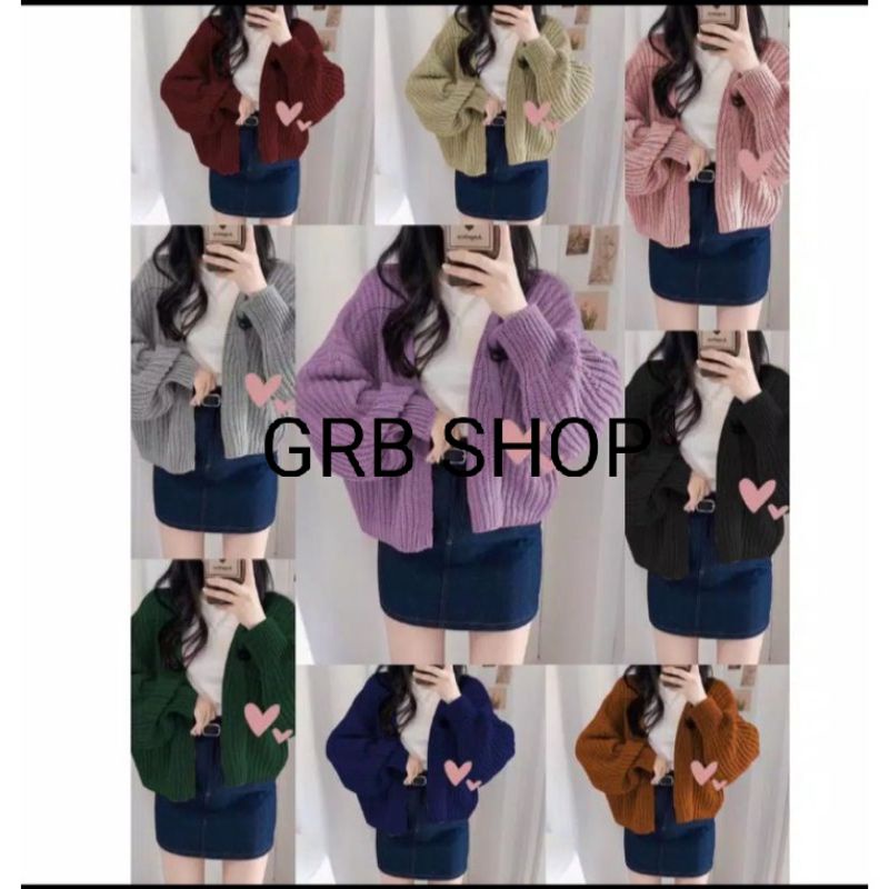 Cardy Hazel Rajut | Sweater Wanita | Hazel Oversize | Cardi Hazel rajut