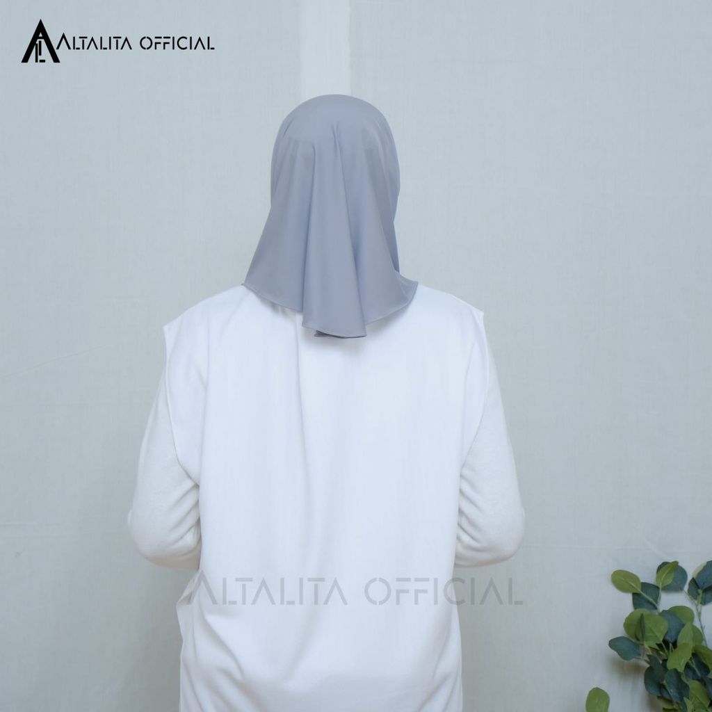 Altalita - Jilbab Bergo Zyta Sport Instan Non Pet / Non Pad Terbaru Bahan Jersey Premium Cocok untuk Olahraga Volly Futsal Senam dan Sehari-hari