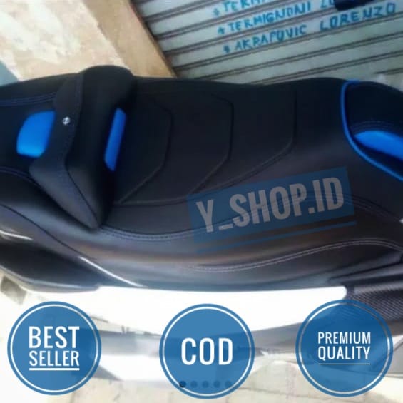 Sarung Kulit Jok Motor Custom Nmax 2022 Kulit MBtech Press Anti Rembes