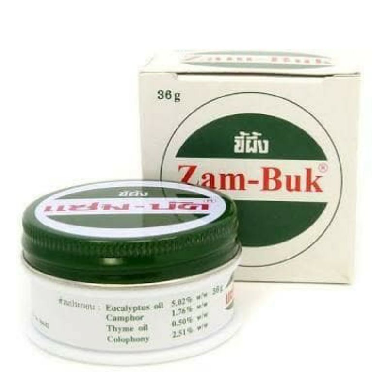 BALSEM ZAMBUK 36GR ASLI ORIGINAL THAILAND