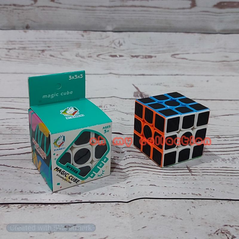 [COD] PROMO!!!!! Rubik Magic Cube 3x3x3| Rubik 3x3 Besar| Rubik Besar| Rubik Carbon