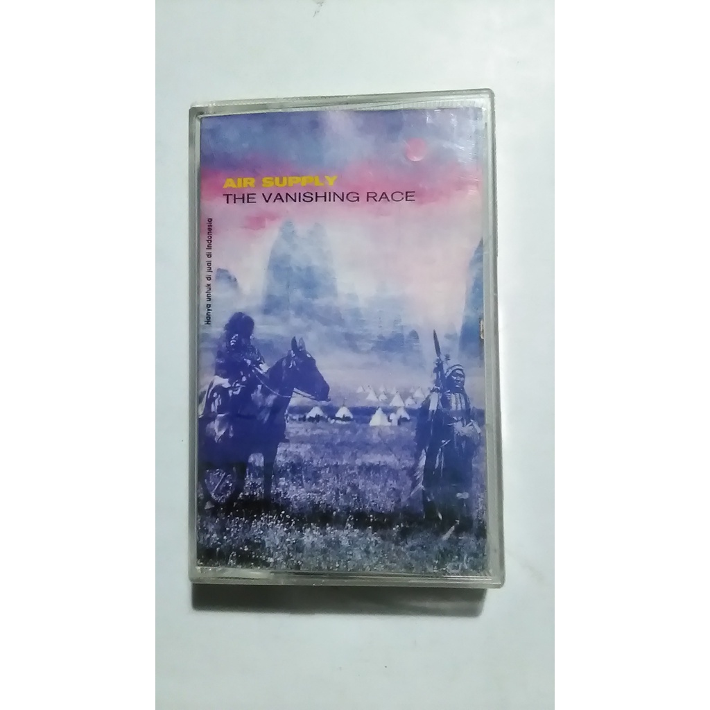 Air Supply. the vanishing race. kaset pita