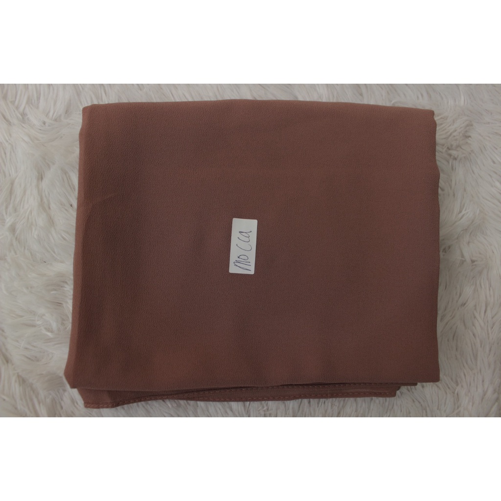HIJAB MARYAM XXL ||  BERGO MARYAM DIAMOND ITALIANO XXL || JILBAB JUMBO-MOCCA