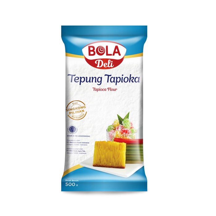 

Bola Deli Tepung Tapioka 500 gr - Kartonan