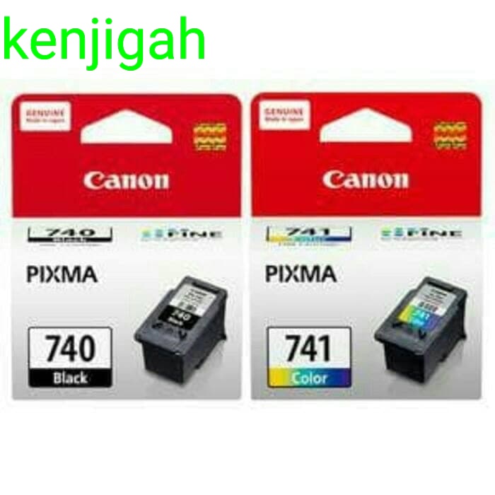 canon 740 black + 741 color original