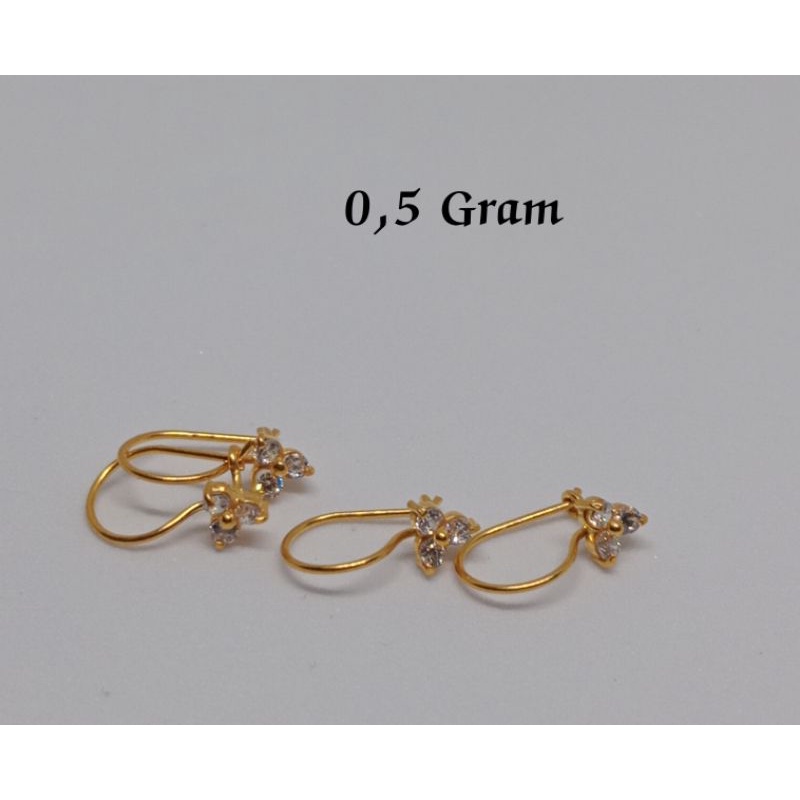Anting anak emas muda Anting desy perhiasan emas muda
