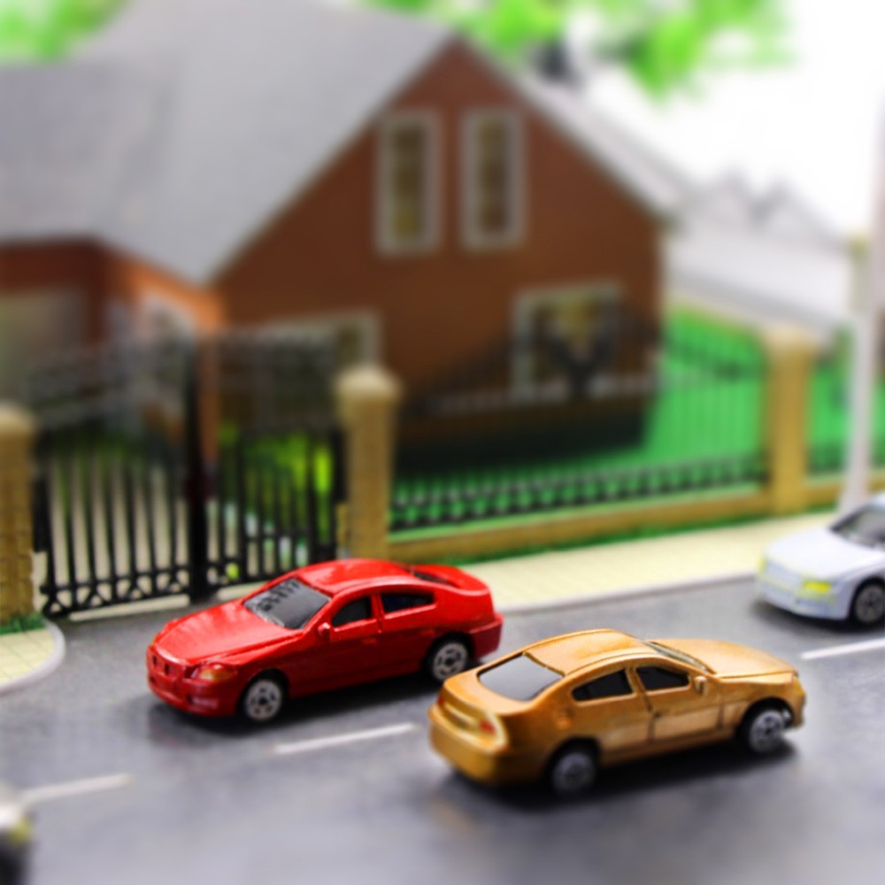 Miniatur Mobil Maket Diorama Skala 1:150 - MNOO36M