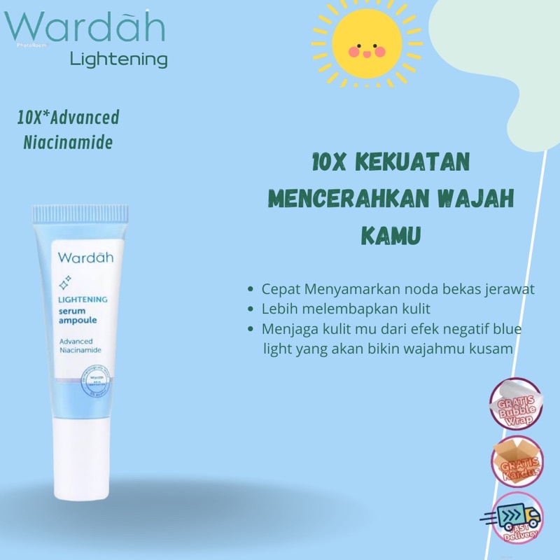 ~wb✨Wardah Lightening Serum Ampoule