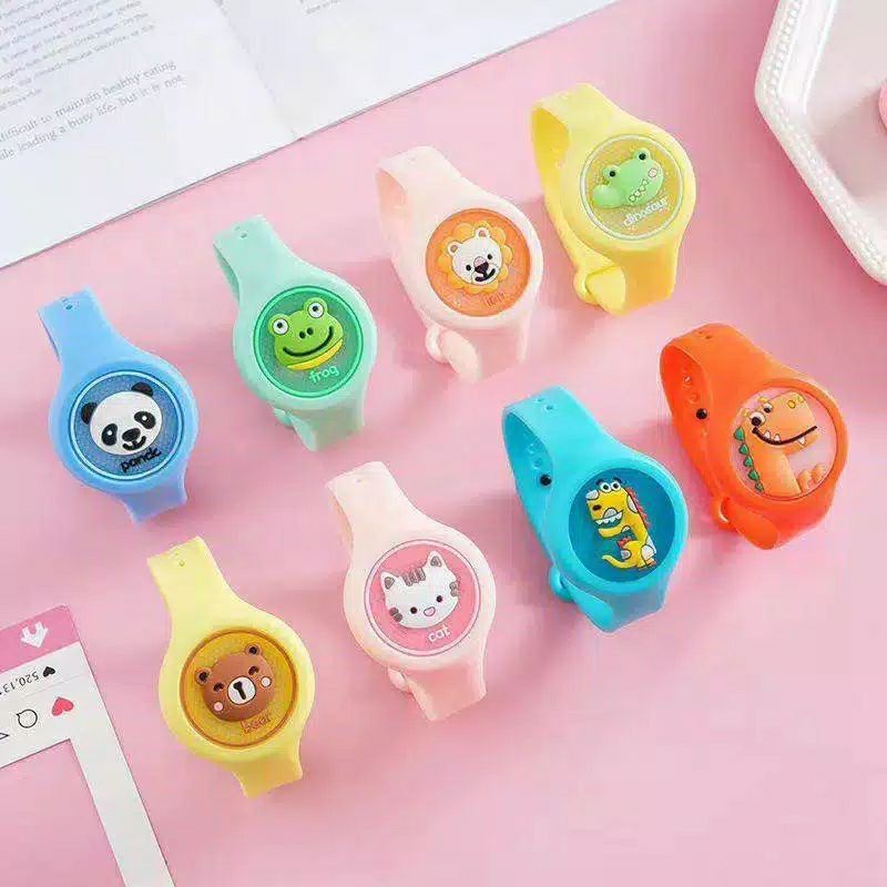Maninan POP IT Murah Rainbow fidget Push Pop Its Fidget toy Push bubble Kids-Gelang anti nyamuk