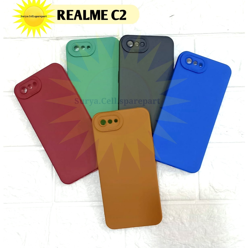 Case Slim Matte Pro Camera Realme C2 - SC