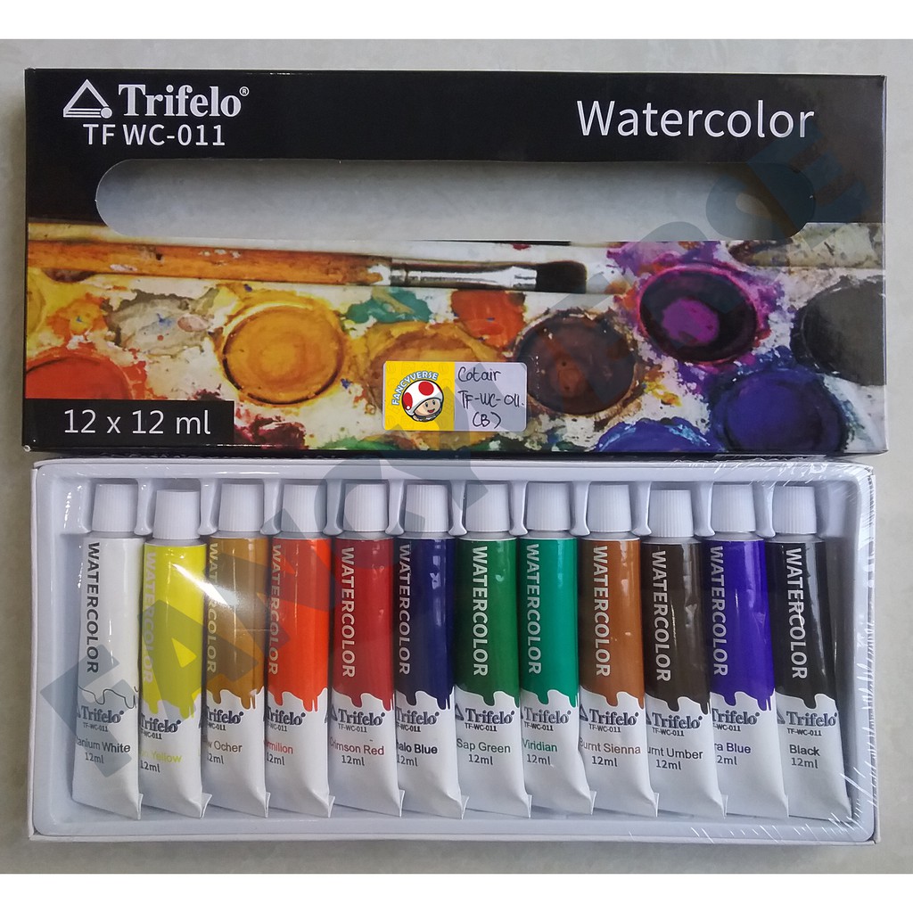 

Cat Air 12 Warna Trifelo TF-WC-011 12ml / Water Color