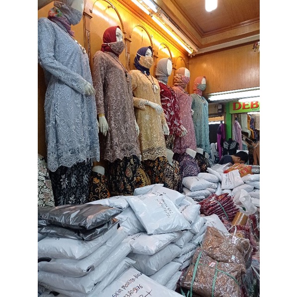 KEBAYA Tunik BUSUI stelan kebaya tunik tille kebaya busui tulle kebaya modern