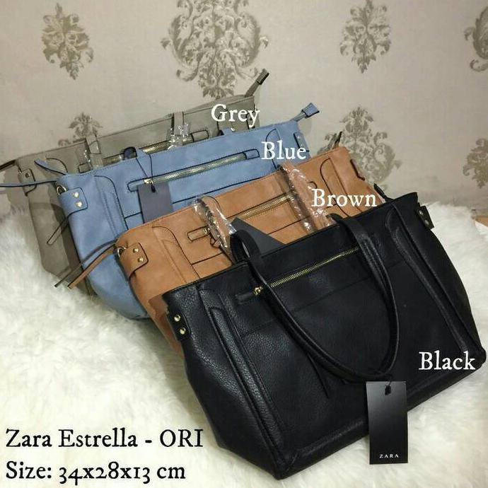 Bidinshop/Tas Wanita Zara Original 100% Ori Real Kulit Sapi Estrella