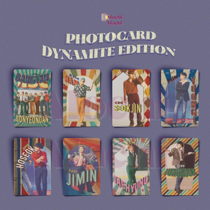 BTS Retro Photocard / Merchandise BTS / Photocard BTS / PC Unofficial BTS / PC fanmade / PC kpop