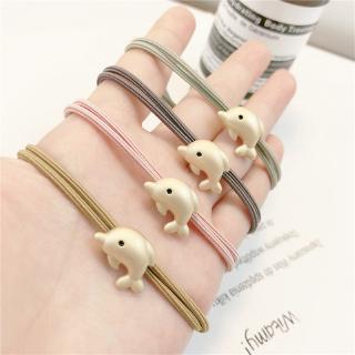 Kupu kupu gabungan emas dolphin kepala tali Cincin rambut Kupu kupu gabungan emas dolphin kepala tali Cincin rambut