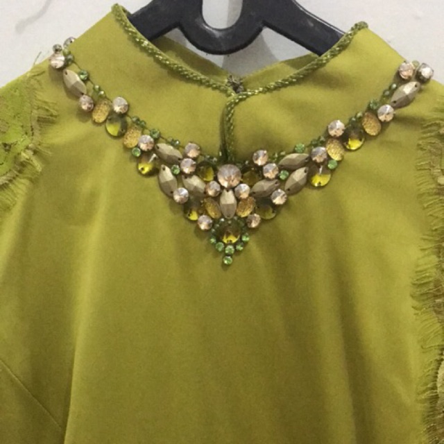 Kaftan jubah (preloved)