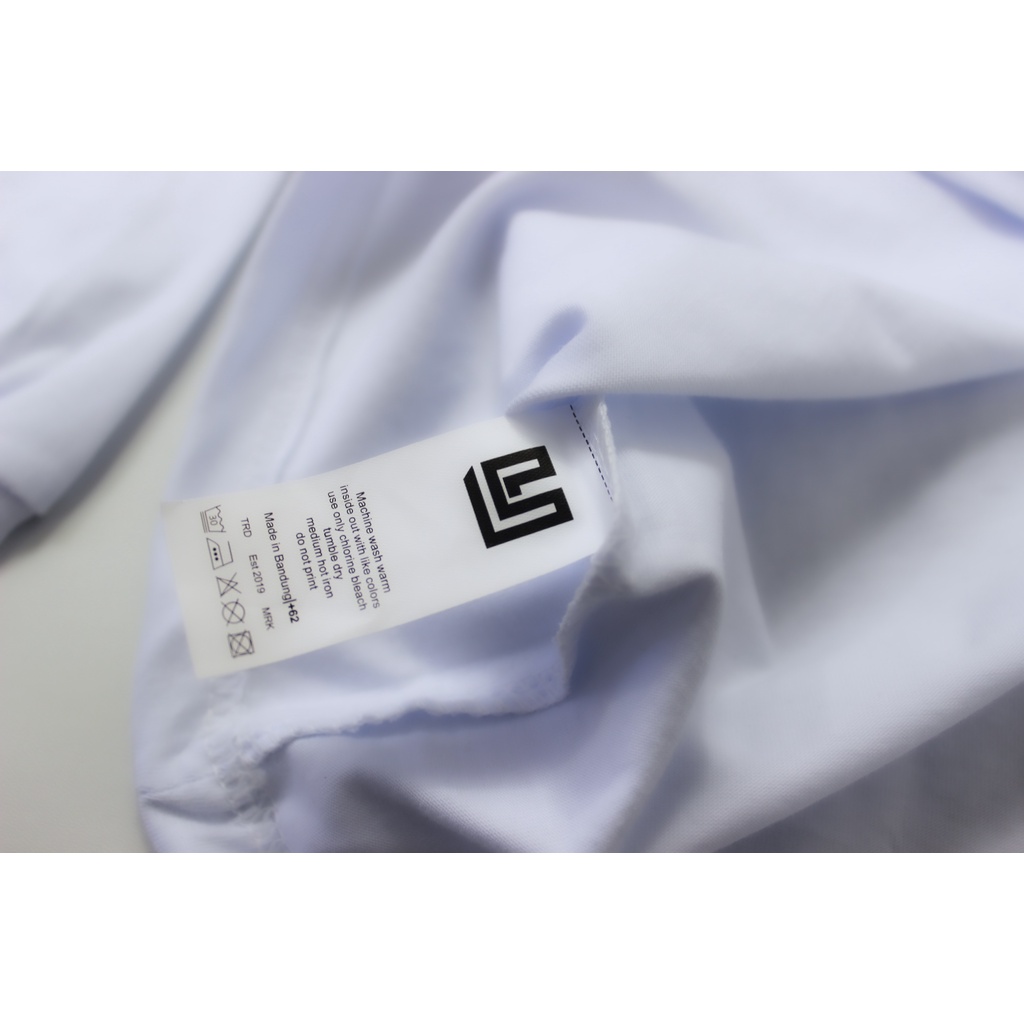 Youbee Limited - Longsleeve YLTD Full Color | T-Shirt Pria | Kaos Pria | ROCHA White