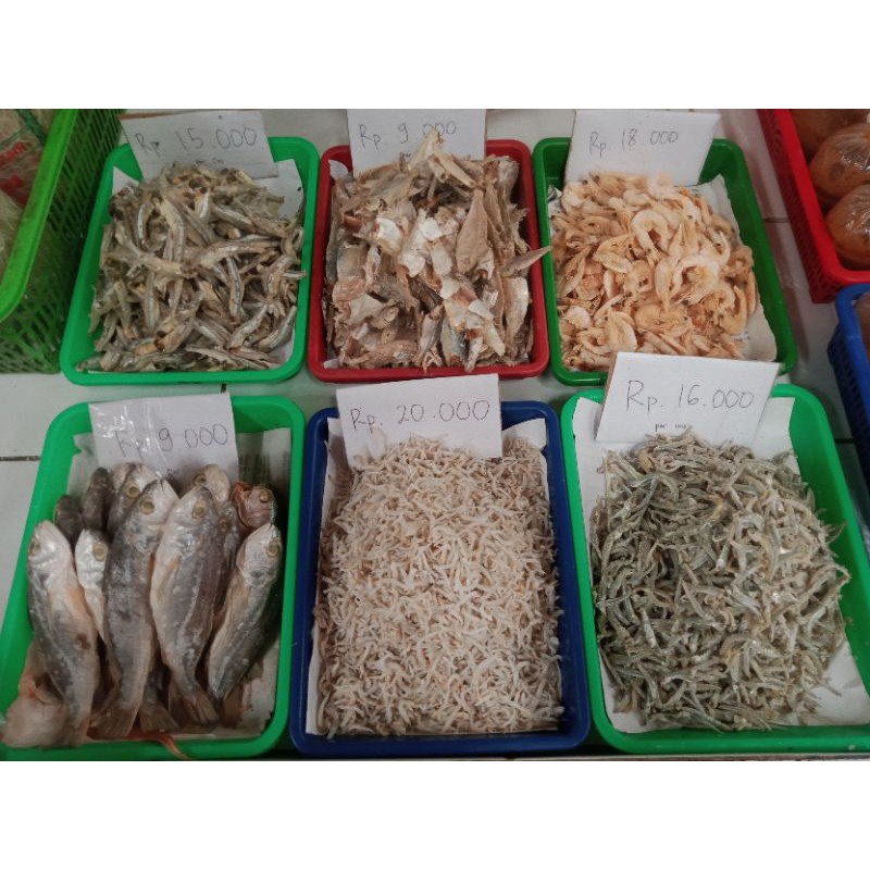 

♥️ TOKO MEDAN ♥️ Aneka Ikan Teri & Ikan Asin Asli Medan / 100g