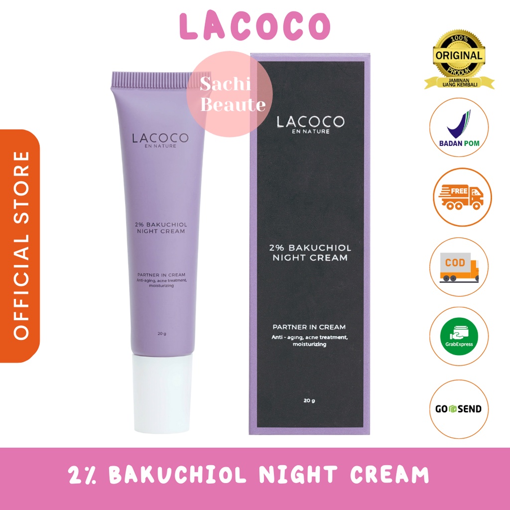 Lacoco 5% Bakuchiol Essence | Night Cream | Day Cream | Sheet Mask