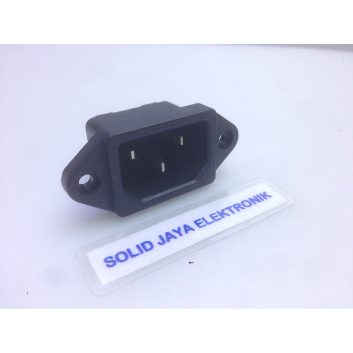 Soket AC 3 Pin - Soket AC komputer - Soket AC Power - AC IN - Soket Listrik Komputer Amplifier