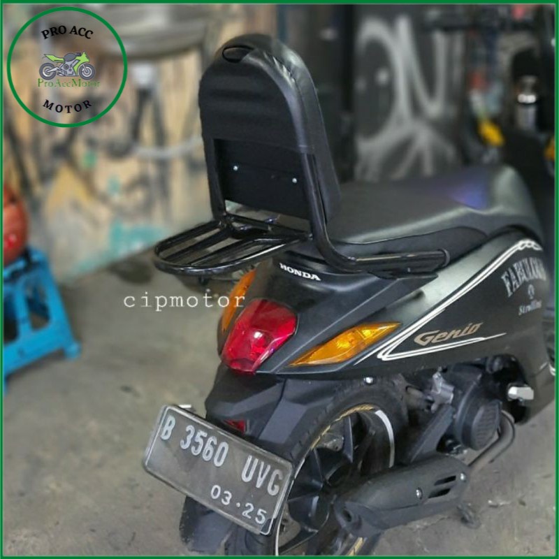 Sandaran Motor Genio Beat Scoopy