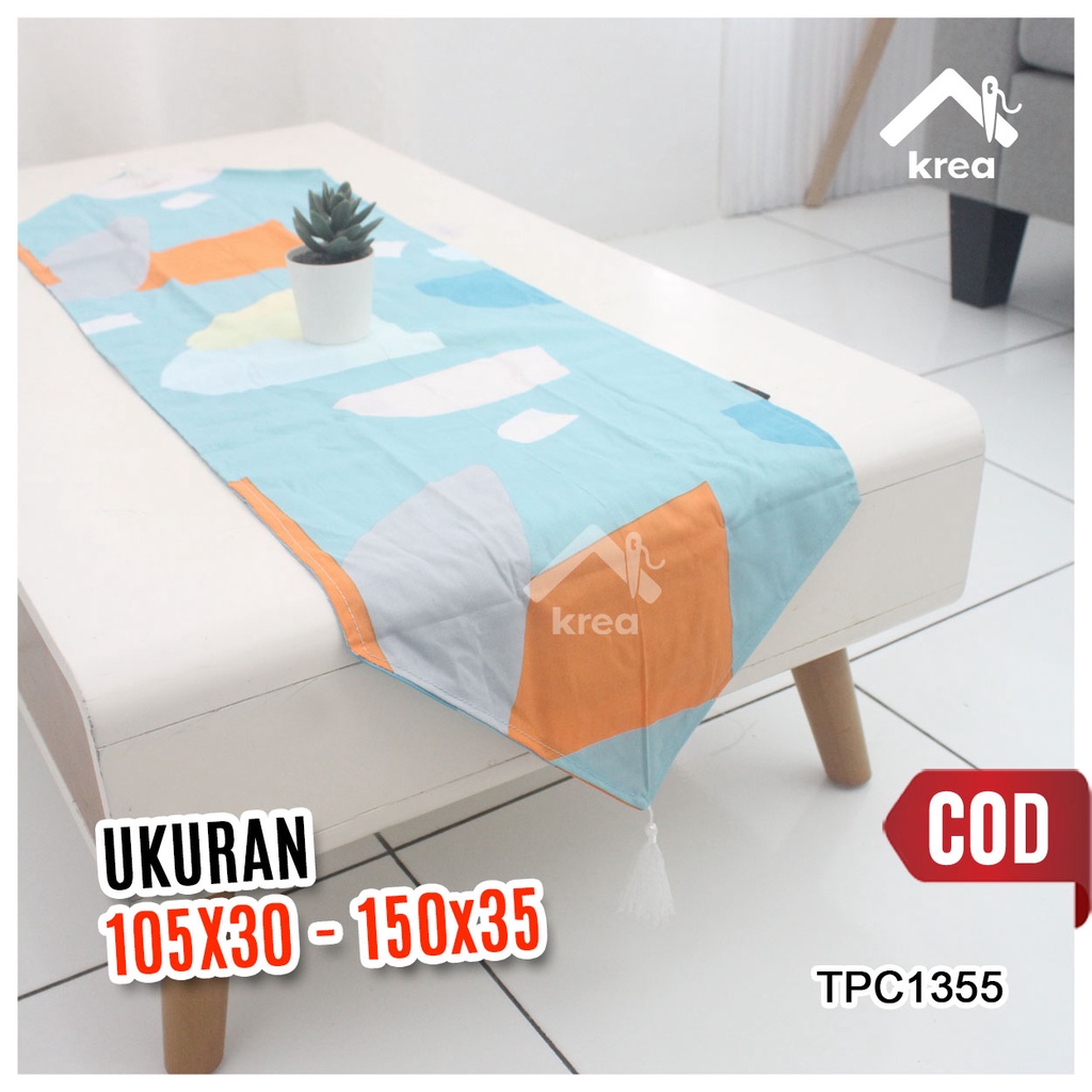 Taplak Meja / Table Runner Ukuran 105x30 - 150x35 TPC1355