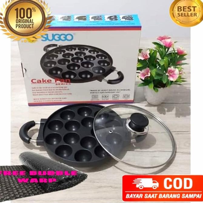

cetakan kue takoyaki / kue cubit 15 lubang cekung