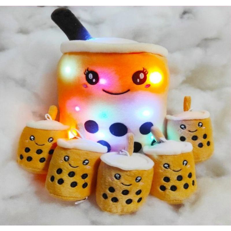 Boneka  Boba beranak xl Led + anak 5pcs